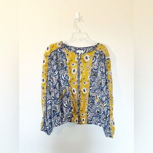 Umgee Medium Paisley Bomber Jacket EUC